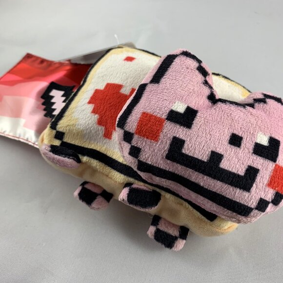 Rare Nyan Cat Plush, 2012 Valentnyan Valentine Edition, Jakks Pacific Gund - Picture 2 of 5